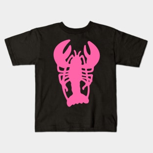 Pink Lobster Kids T-Shirt